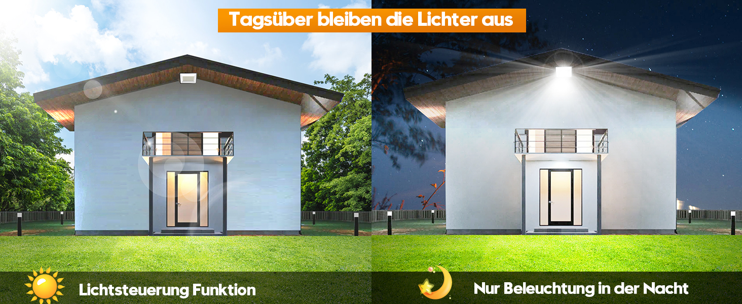 LED прожектори з датчиком руху та пультом, 150Вт, 6500K, IP66, для вулиці, двору, саду, гаража, 2 шт.