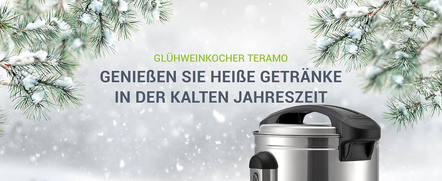 Електричний диспенсер для гарячих напоїв Juskys Teramo 10 л, 1500 Вт, нержавіюча сталь, з краном, термостатом і захистом від перегріву (30-110°C)