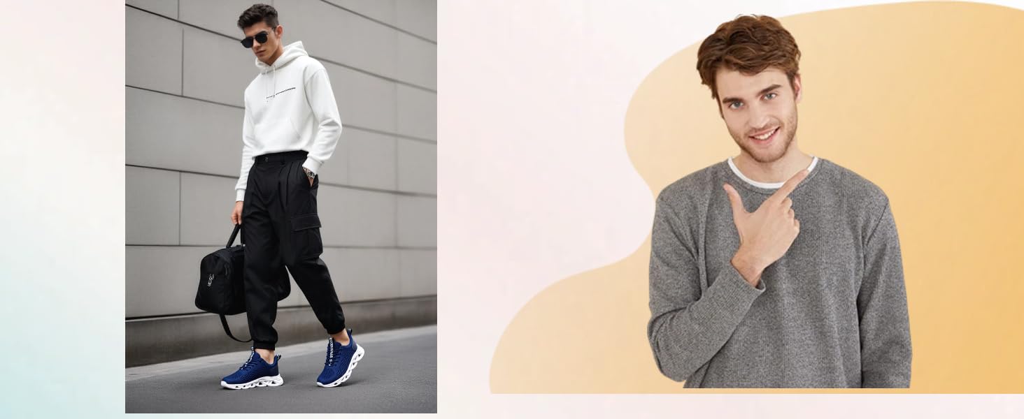 Чоловічі кросівки для бігу та занять спортом: бігові, тенісні, для фітнесу, повсякденні. Легкі, дихаючі, розмір 42 EU, блакитні