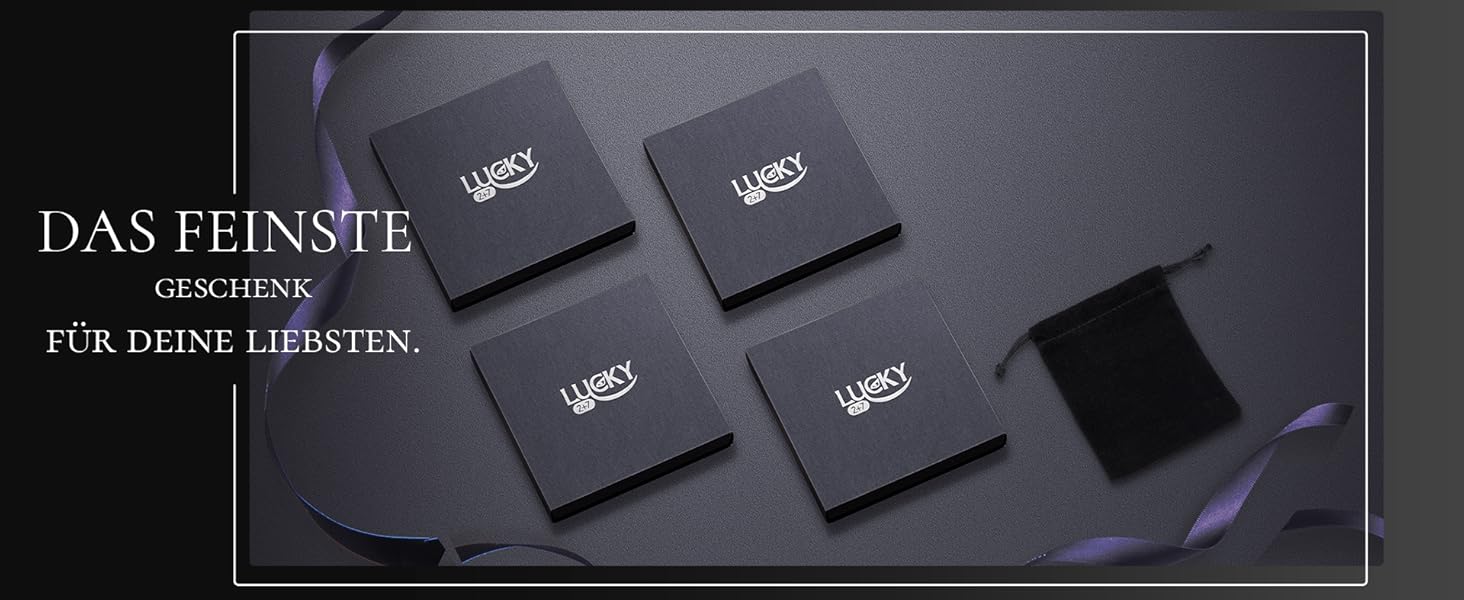 Чоловічий браслет-ланцюжок Kubanisches Gliederkettenarmband LUCKY2+7: срібло, чорний, нержавіюча сталь