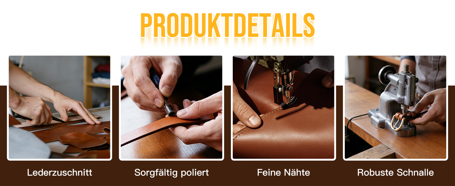 Чоловічий шкіряний ремінь BISON DENIM для джинсів та бізнес-стилю, ретро-дизайн, ширина 38 мм, довжина 130 см, чорний (W71694-2bm-black)