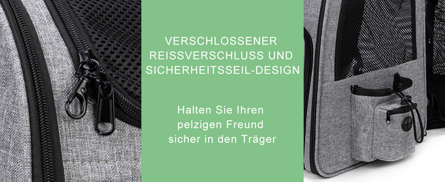 Транспортна переноска для котів та собак на колесах, 360° обертання, з кишенями, вантажний візок-рюкзак, портативна та дихаюча, для маленьких собак та середніх котів до 15 кг