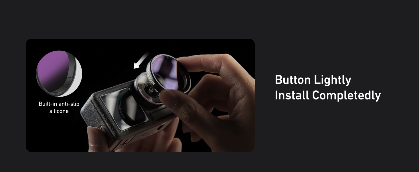 Набір фільтрів для об'єктива DJI Osmo Action 4/3/5 Pro: CPL, ND32, ND16, ND8