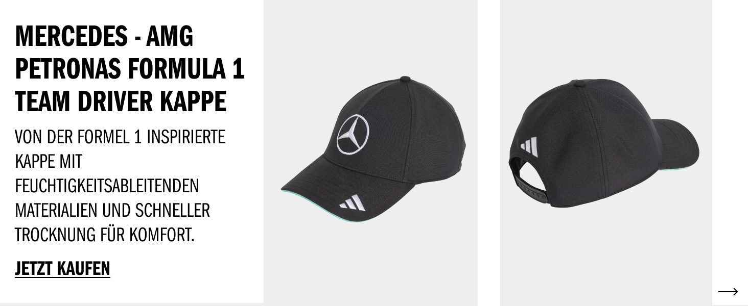 Чоловіча толстовка-худі adidas Mercedes-AMG Petronas Formula 1 Team DNA на блискавці, чорна/м'ятна, розмір L