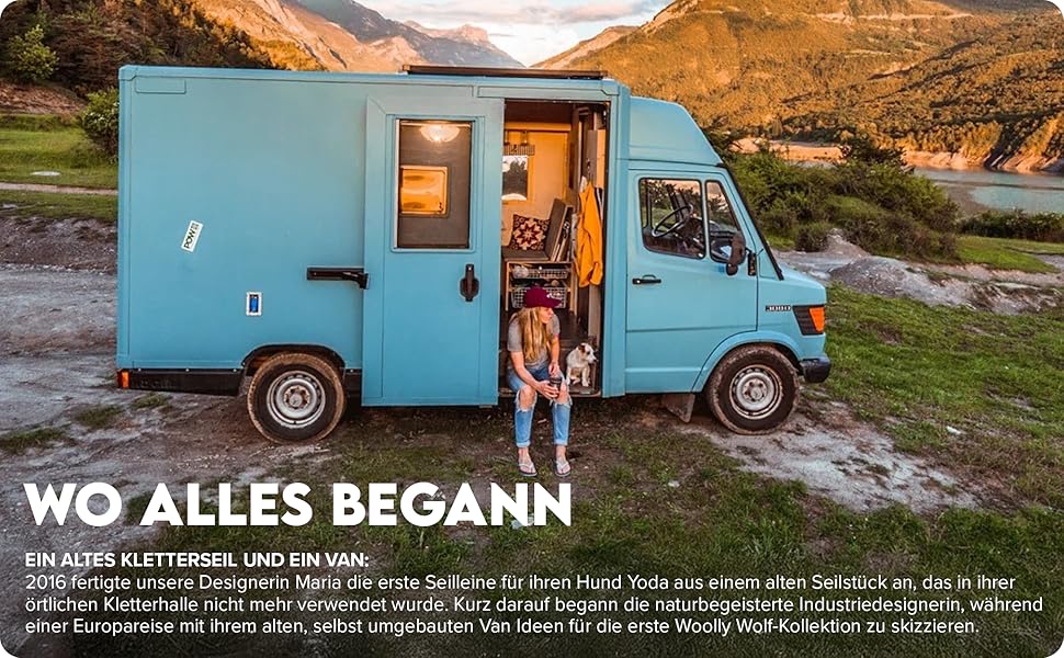 Шлейка для собак Woolly Wolf Sea to Summit S - для маленьких собак, з переробленого поліестеру, регульована, з відбивачами