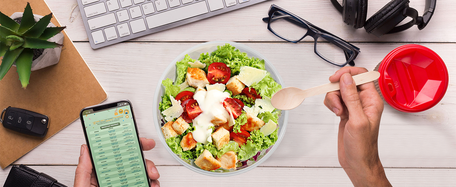 Набір контейнерів для зберігання їжі YASHE 50 шт. з кришками, BPA-Free, для кухні