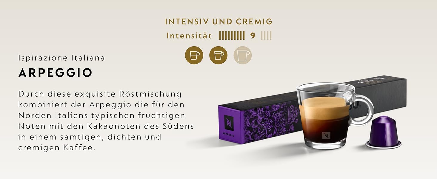Капсули Nespresso Original: набір 100 шт. Еспресо та Лунго, різні ступені обсмаження, сумісні з оригінальними капсульними машинами