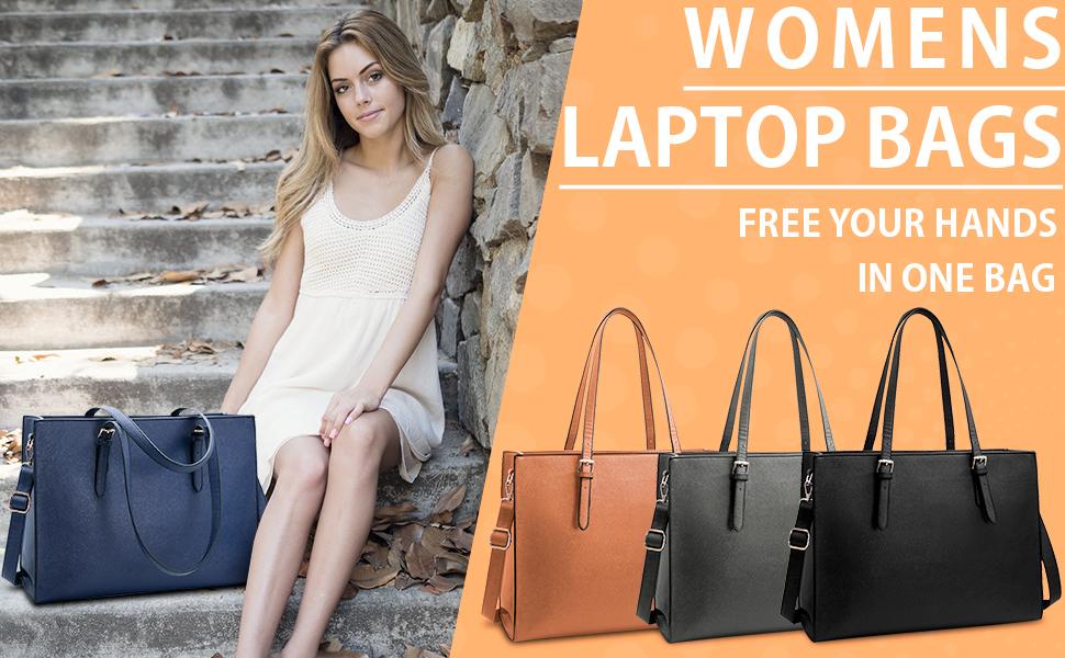 Сумка жіноча NUBILY Shopper велика чорна шкіряна для ноутбука 15.6