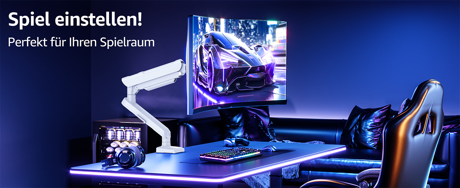 Кріплення для монітора ELIVED EV6011W: регульована підставка для моніторів 13-32