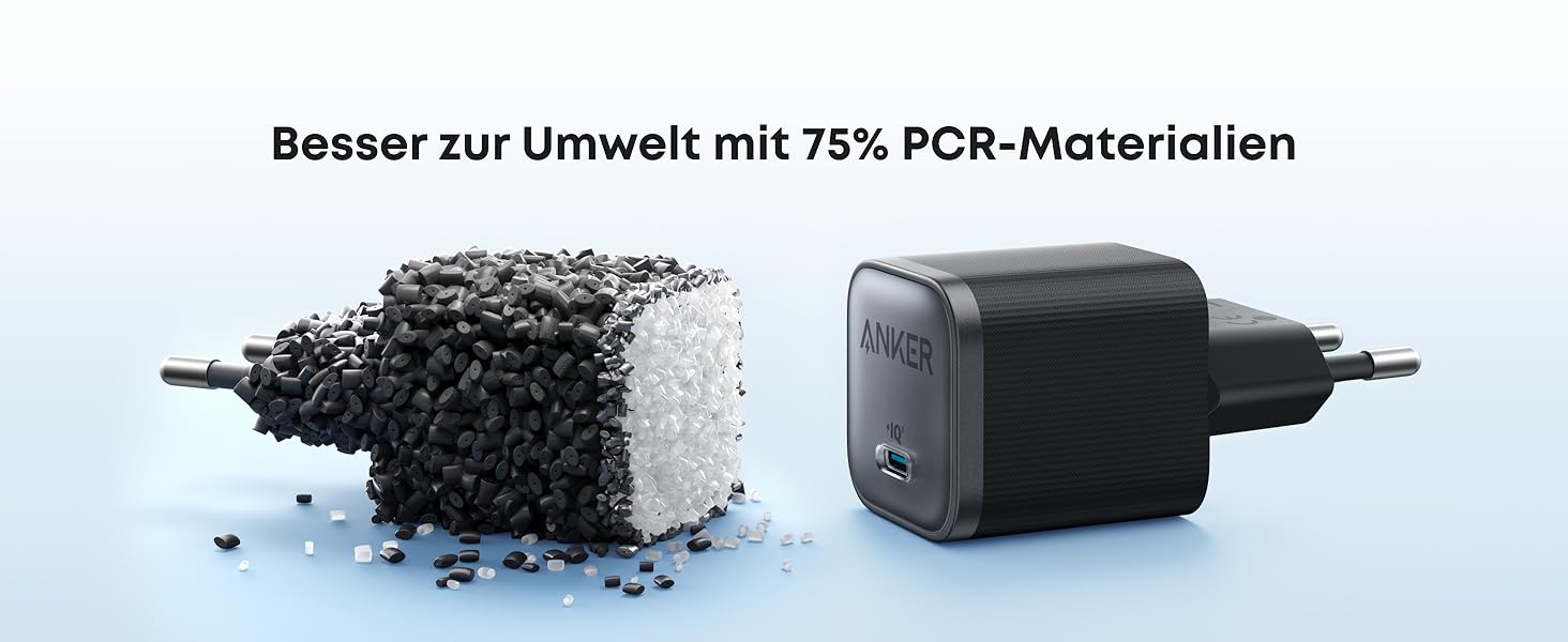 Anker Nano 45W USB-C Зарядний пристрій: Компактний мережевий адаптер для швидкої зарядки iPhone 17/Pro/Max, MacBook, Pixel, iPad, Samsung Galaxy (з кабелем 1.8м, чорний)