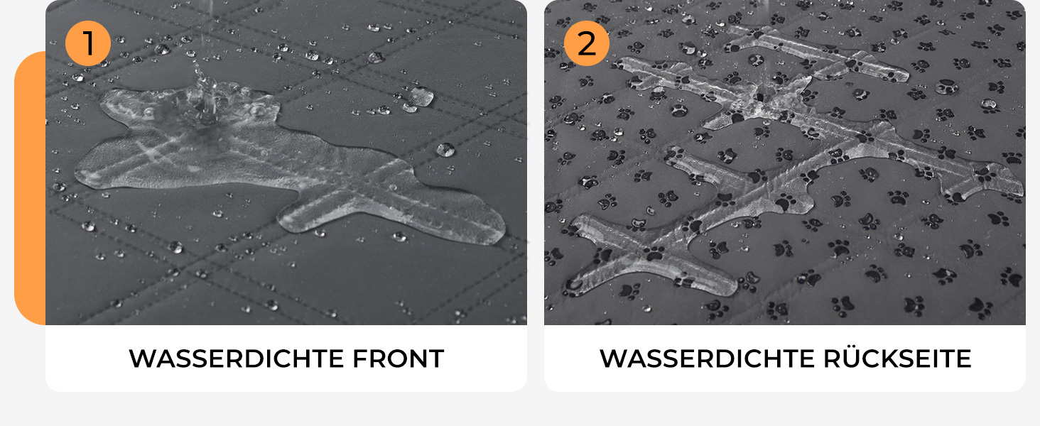 Водонепроникний килимок для собак Luciphia 76x178 см (світло-сірий) з протиковзкими точками для захисту дивану, ліжка та авто