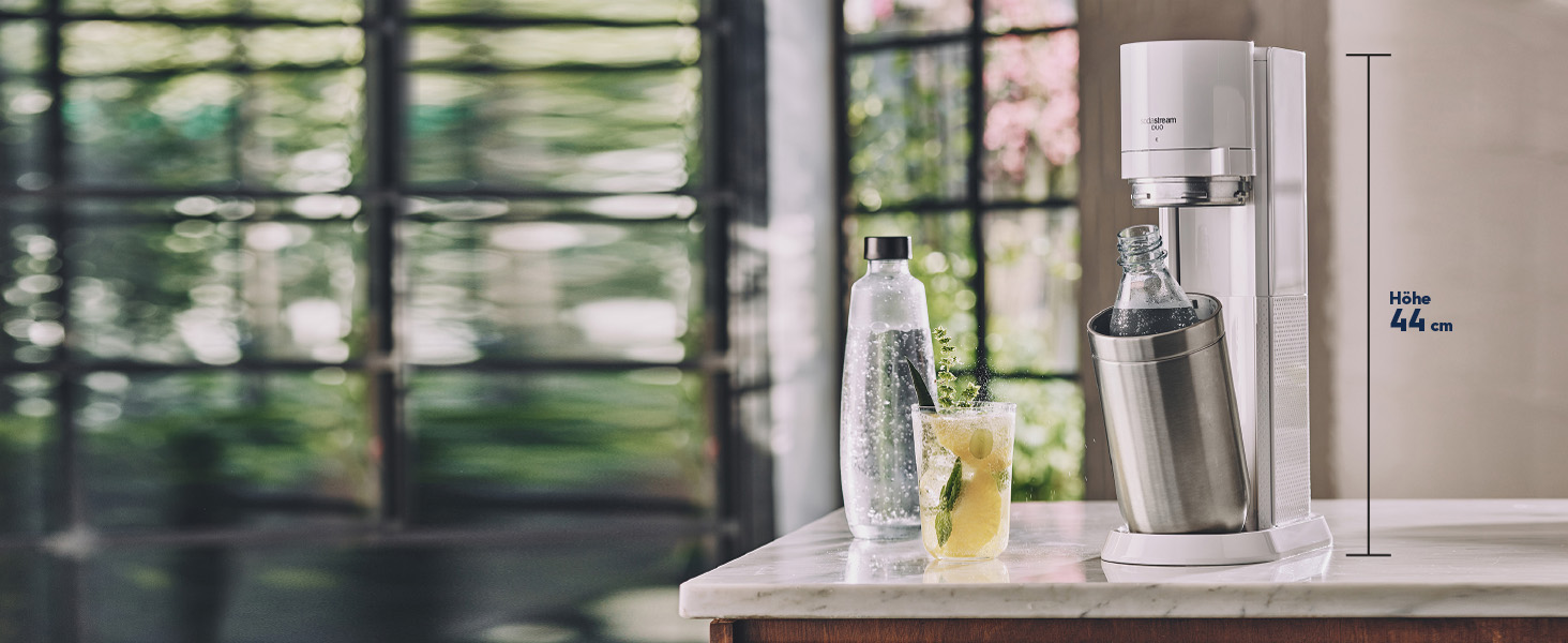 SodaStream DUO Comfort Set: Газова вода вдома | 2L пляшок, Титан