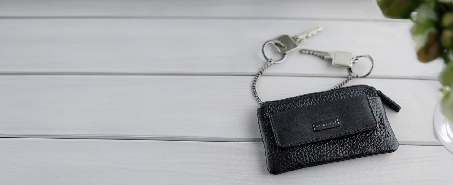 Bugatti Ella small wallet for women, women's wallet, purse, women's purse in black
