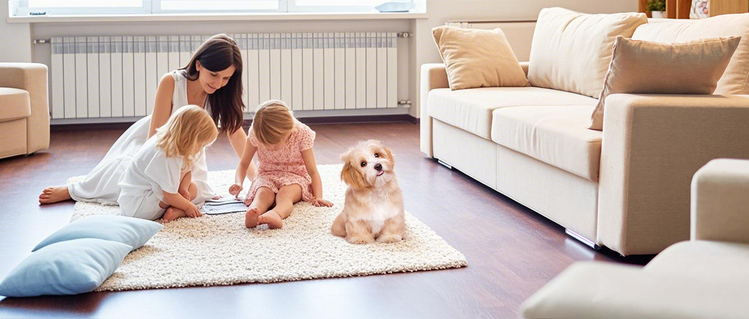 Бездротовий акумуляторний пилосос 28KPa з LED-дисплеєм, антинамотувальною щіткою та змінним акумулятором. Підходить для твердих поверхонь, килимів та видалення шерсті тварин (фіолетовий)