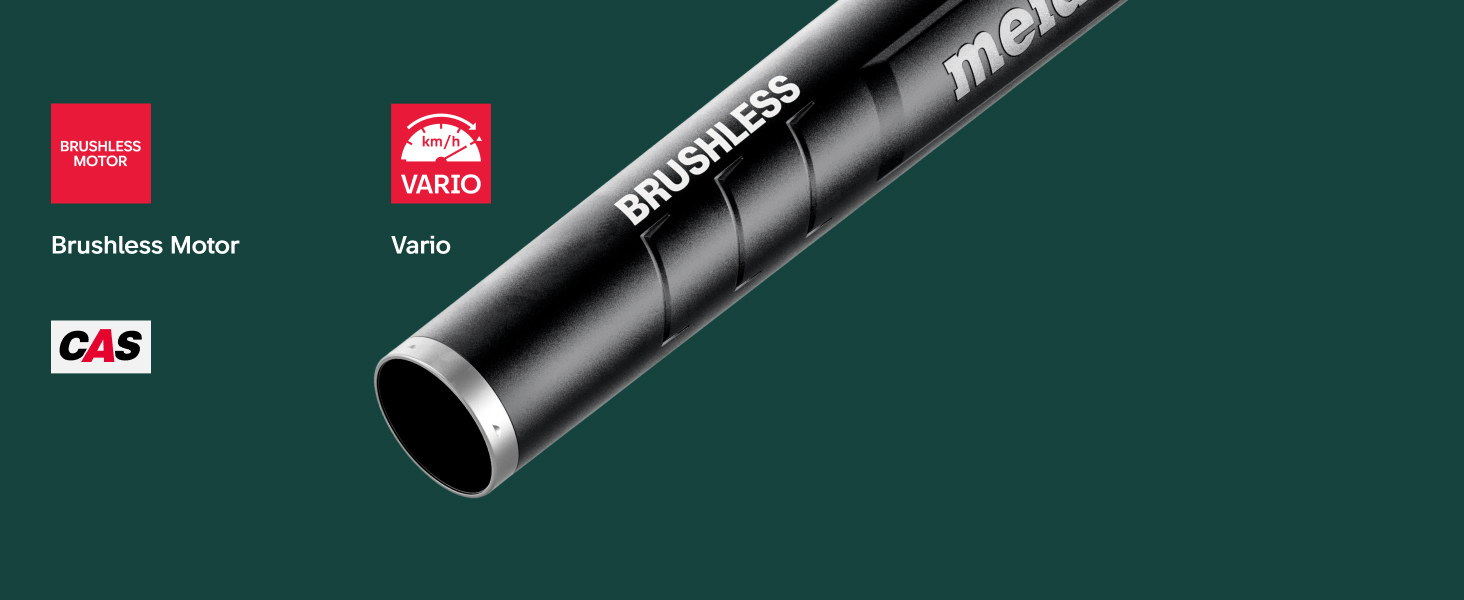 Акумуляторний повітродув Metabo LB 18 LTX BL, 18 В, потужний безщітковий двигун, тиха робота, без акумулятора і зарядного пристрою