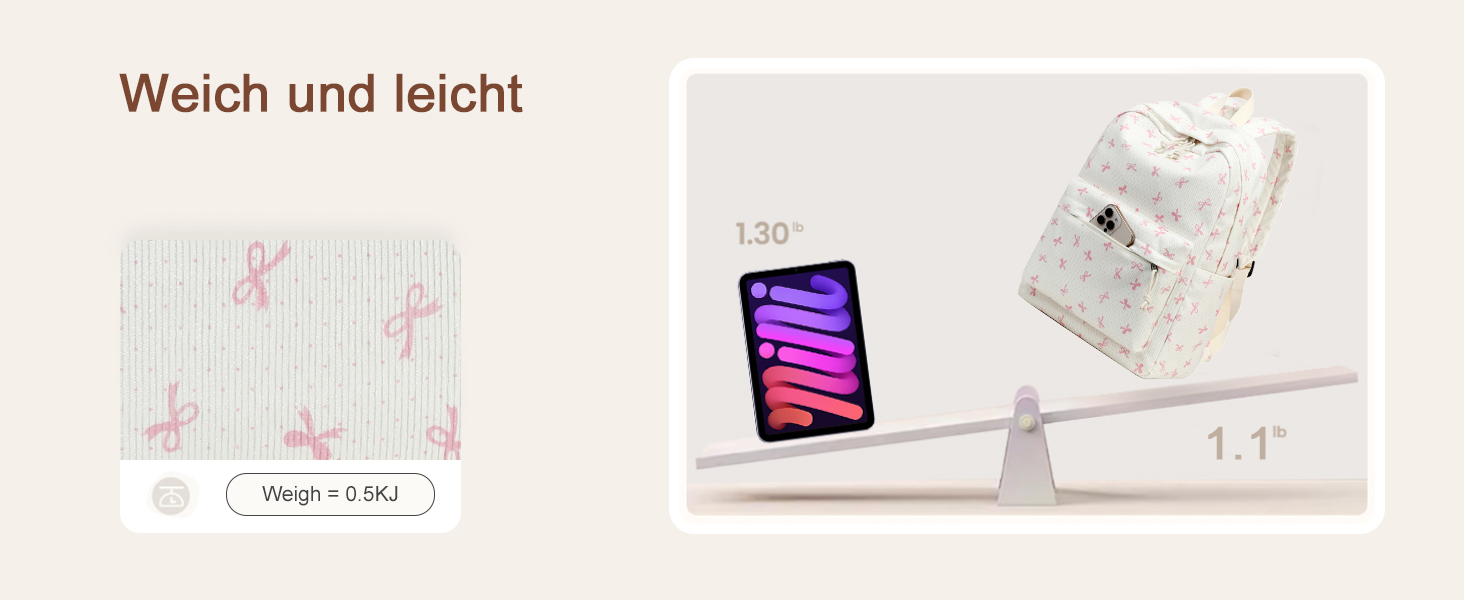 Шкільний рюкзак LEDAOU для хлопчиків та дівчаток-підлітків, білий з ромашками, чорний, рюкзак з рожевими метеликами