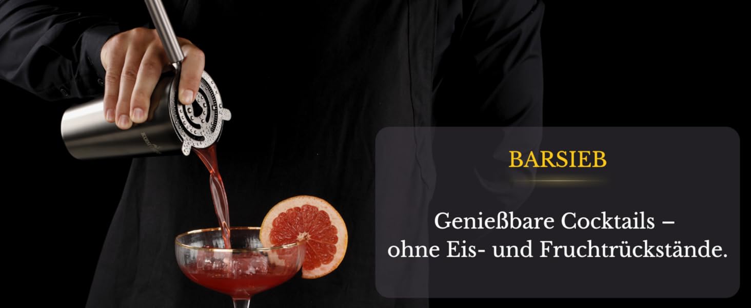 Набір для коктейлів BARMINGO з нержавіючої сталі 11 предметів – Набір Boston Cocktail Shaker 825 мл зі стійкою та аксесуарами для бару, Набір шейкерів для коктейлів | Набір бармена | Набір для змішування коктейлів | Набір для бару | Набір Boston Shaker | Чорний металік