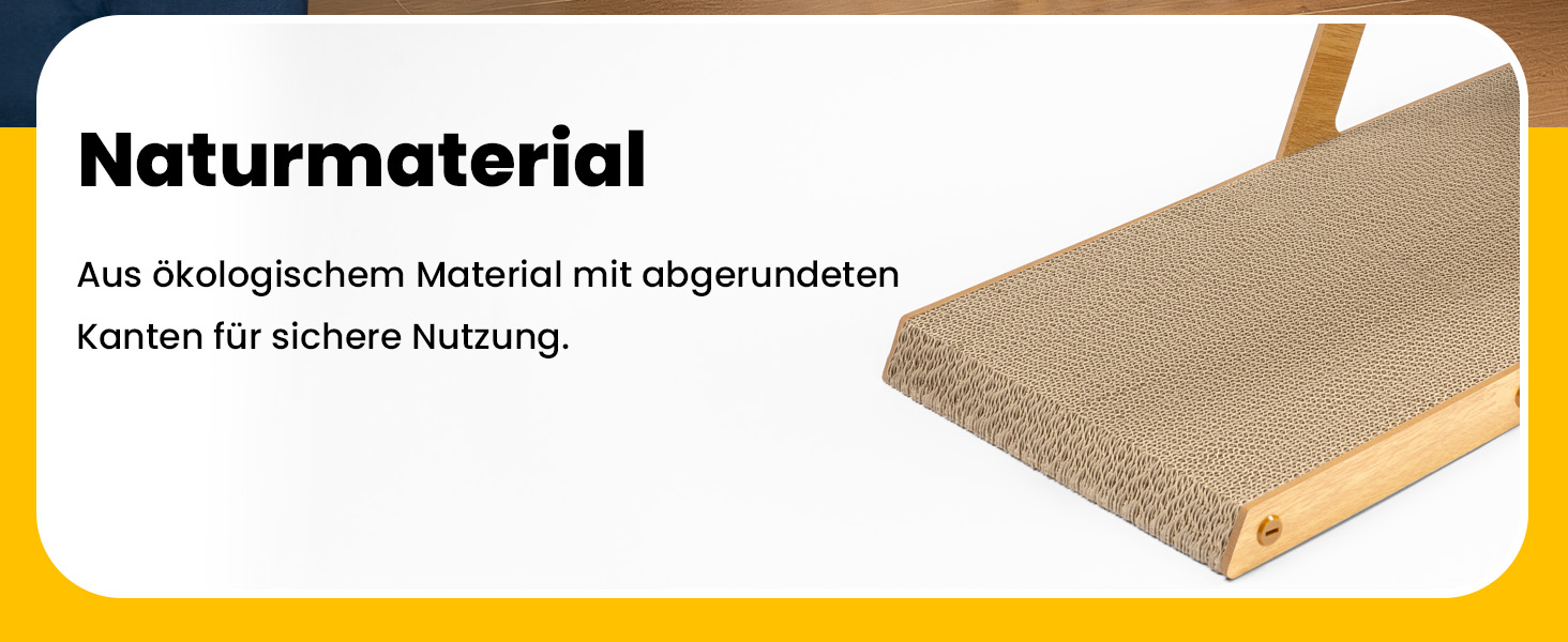 Кігтеточка для котів з коробкою та 4 змінними шарами з картону - велика кігтеточка з міцного гофрокартону, двосторонні шари з картону з наклейками - місце для відпочинку котів у квартирі, захист меблів. Велика коробка для котів + 4 кігтеточки + наклейки (Велика, A-Frame)