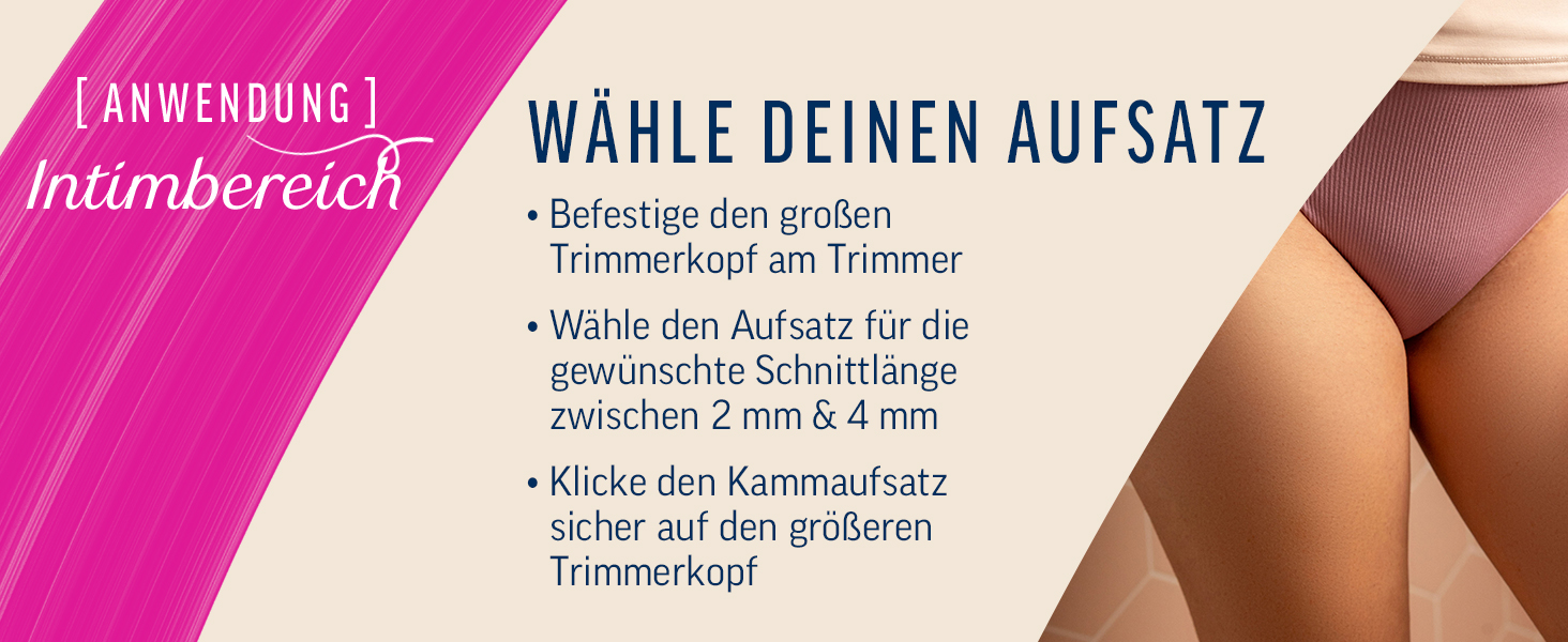 Триммер Veet Expert Intimate All-In-One: для обличчя, брів, інтимної зони та під пахвами - водонепроникний