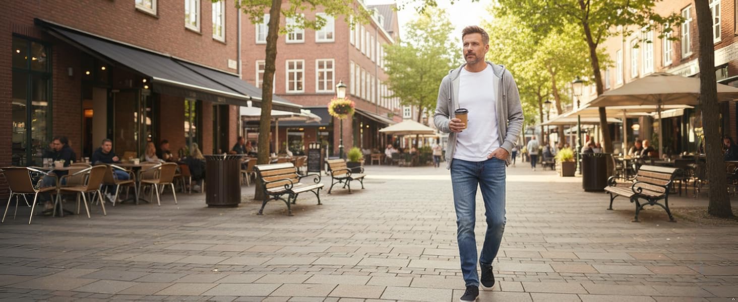 Чоловічі джинси Camp David NI:CO Regular Fit Stretch Dark Used 34W/32L