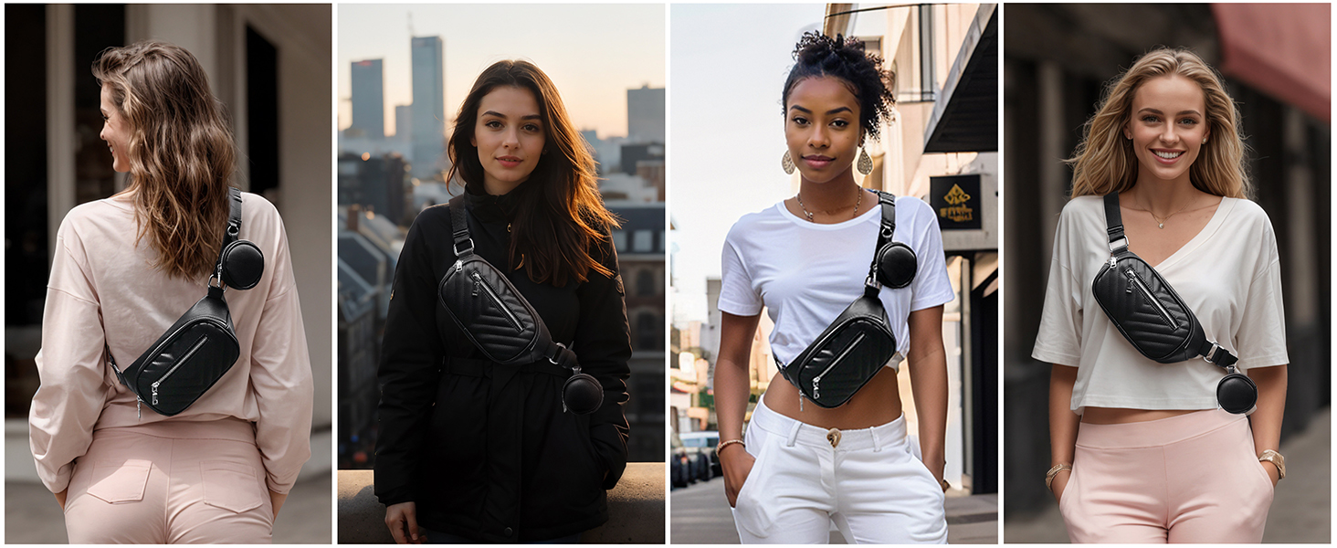 Жіночий гаманець UTO з PU шкіри, багатофункціональний на замку, клатч для телефону (1285, чорний)