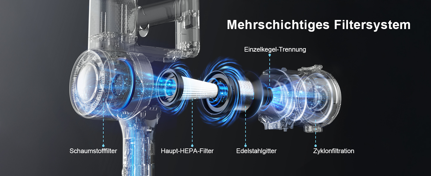 Бездротовий акумуляторний пилосос Lubluelu 450W, потужність всмоктування 45kPa, LED-дисплей, для прибирання шерсті тварин, килимів, твердих поверхонь та авто, колір золотий