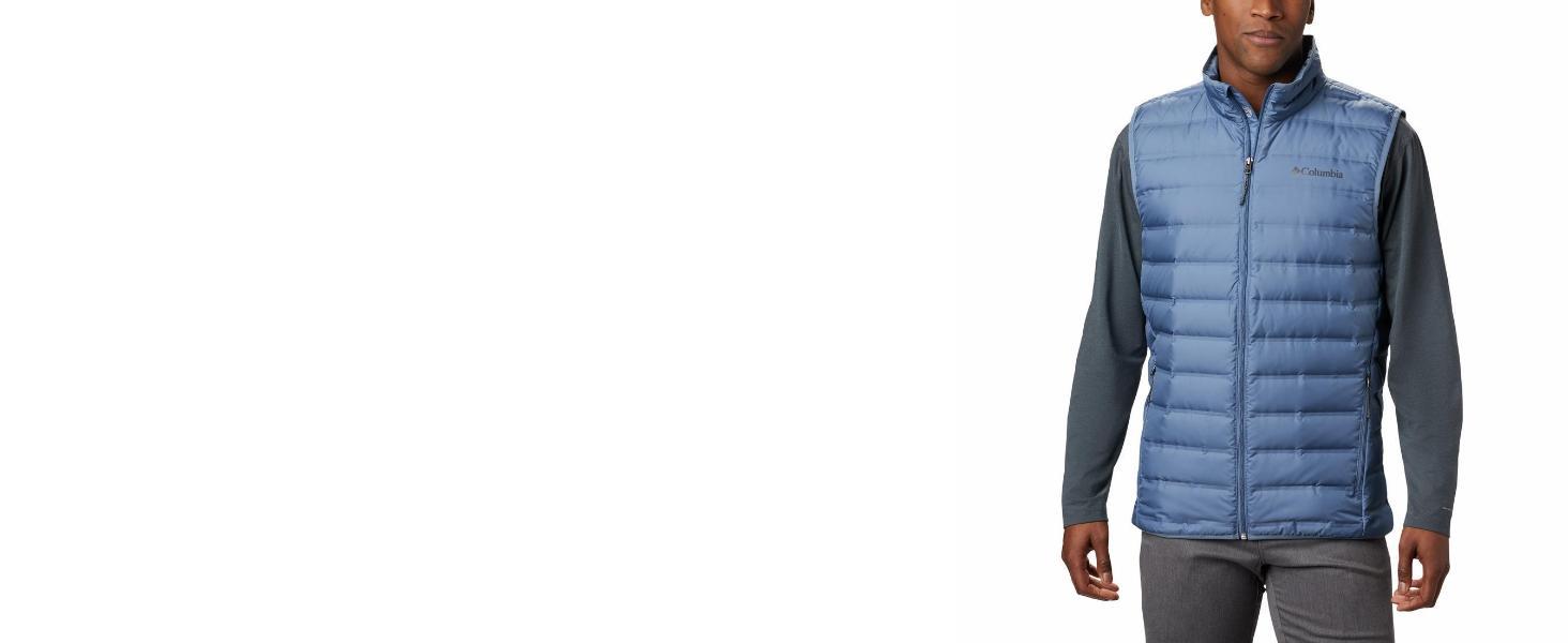 Жилет чоловічий Columbia Lake 22 Down, чорний, розмір M (1 шт.)
