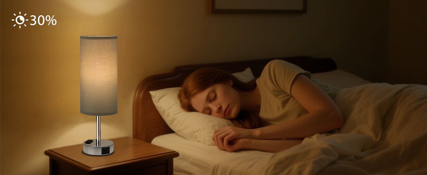 Настільна лампа Kakanuo з торшером, USB-порт, диммування, для спальні, дитячої кімнати, офісу, вітальні