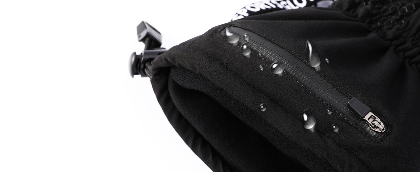 Електричні гріючі рукавички для чоловіків та жінок, з акумулятором 2600mAh, 3 режими нагріву, водонепроникні, чорні