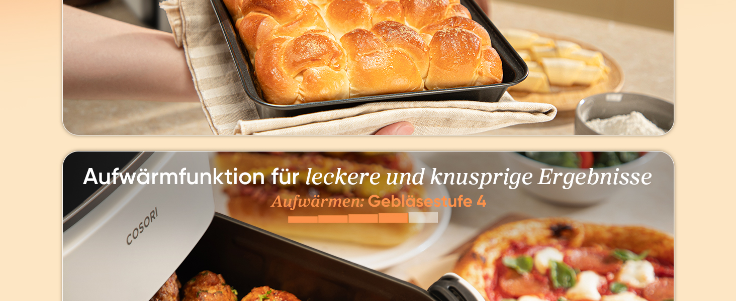 Фритюрниця Cosori Turboblaze Airfryer 9-в-1: смаження, випікання, гриль, обсмажування, 6л, тихий DC мотор, 87 рецептів, білий