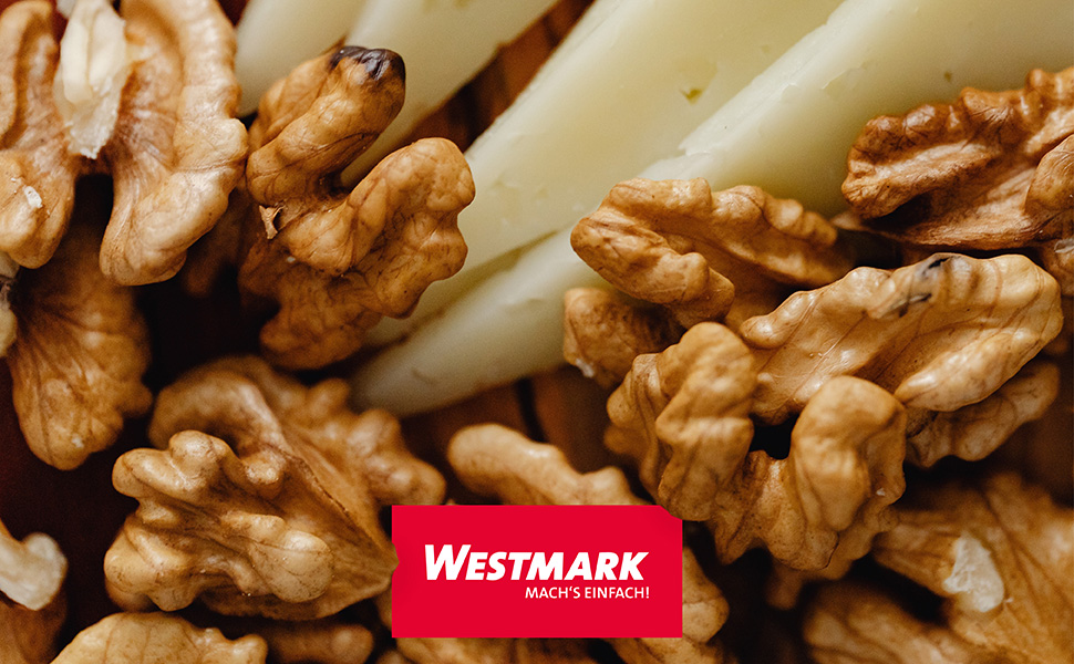 Нус-кліщ Westmark Sieger Nussprofi Deluxe з нержавіючої сталі, 16.8 см, чорний/коричневий