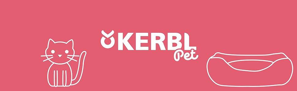 Підвіконне ліжко для котів Kerbl, м'який плюш, дерев'яна основа, сіре, 55x35x10 см