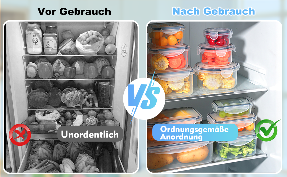 50 контейнерів для зберігання продуктів | Герметичні, BPA-free, для Meal Prep | Можливе використання в морозилці та мікрохвильовці