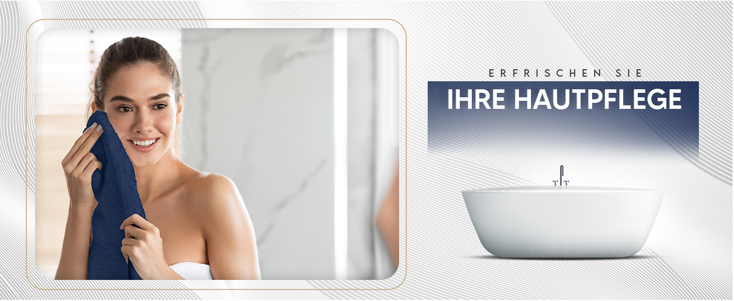 Рушники Utopia, бавовна, 700 г/м², 6 шт. (морська синь)