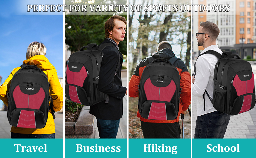 Чоловічий рюкзак 55L, великий, водонепроникний, з відділенням для ноутбука (18.4