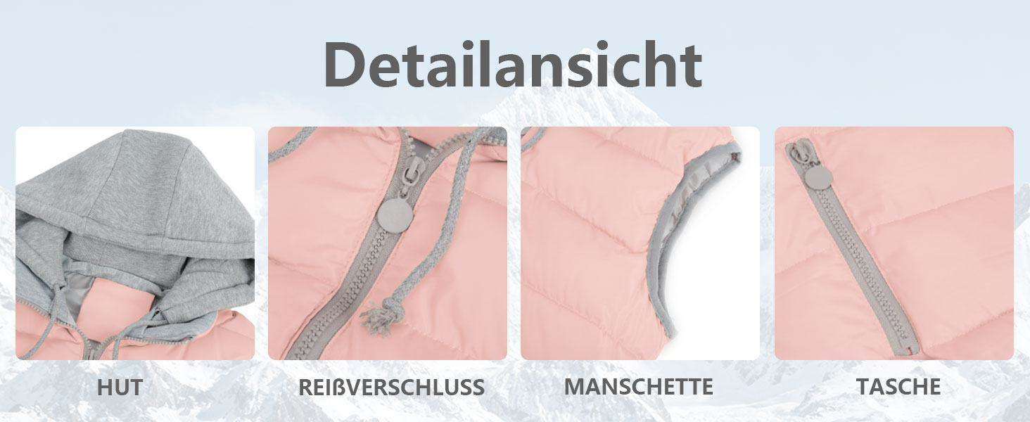 Легка зимова жилетка YOUTHUP West Daen з капюшоном для активного відпочинку та повсякденного носіння (XXL, Зелений)