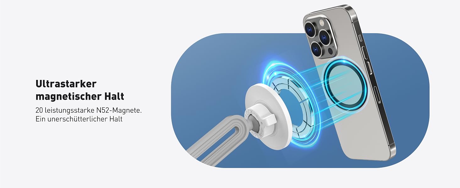 Магнітна підставка-подушка AboveTEK для Kindle, планшетів та смартфонів (4,7-13 дюймів), регульований тримач 360° для ліжка та дивана, м'який, сірий