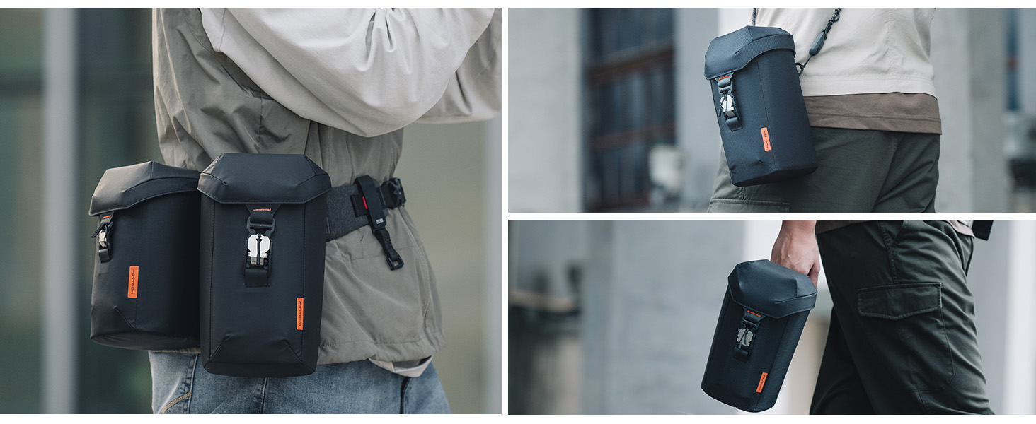 Сумка для фотокамери PGYTECH Linsentasche: захисний кейс для об'єктивів DSLR Sony/Canon/Nikon