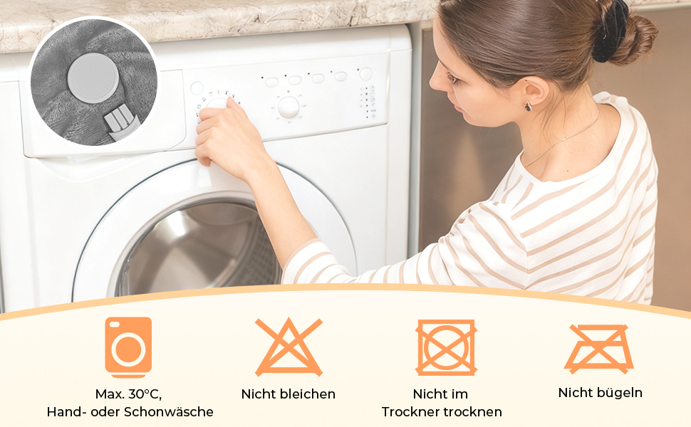 Електрична ковдра Celeste з автовимкненням 180x130 см, 9 рівнів нагріву, таймер, для софи, ліжка та офісу, темно-сіра