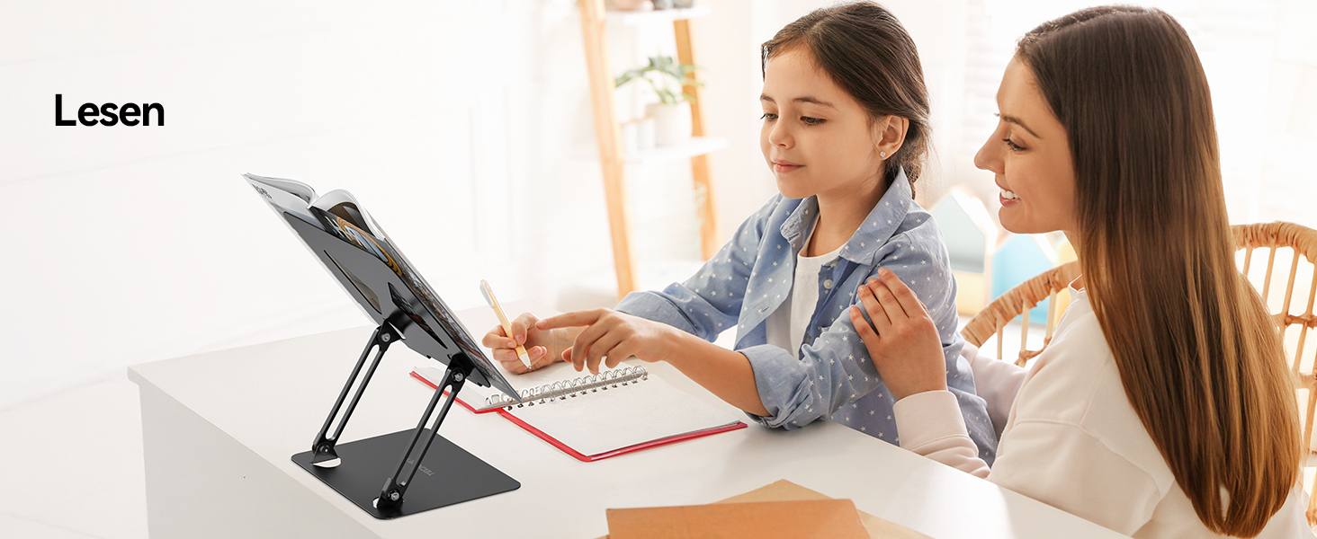 Підставка для ноутбука TECKNET, металева, регульована, чорна, 10-17.3 дюймів