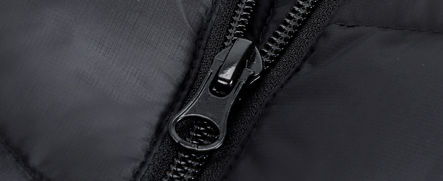 Гріюча жилетка для чоловіків та жінок з акумулятором 10000mAh, 5 зон обігріву, 3 режими температури, подвійне керування, для зимових активностей (L, Світло-чорний)