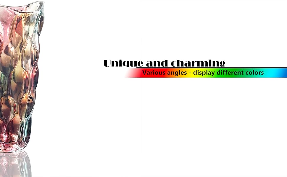 Велика скляна ваза для квітів, декор, подарунок для жінки, сучасний дизайн, ваза для мами