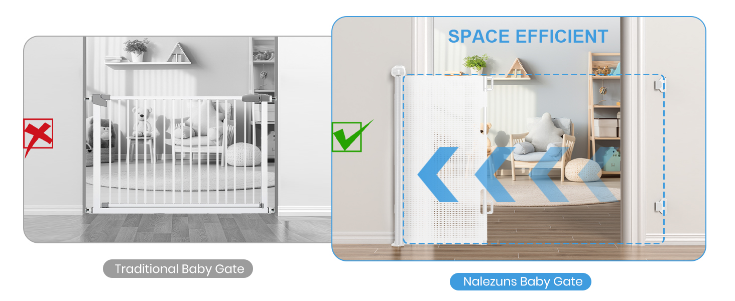 Захист від травм для дітей Nalezuns: розсувна сітка для дитячих воріт, 0-180 см, сірий колір