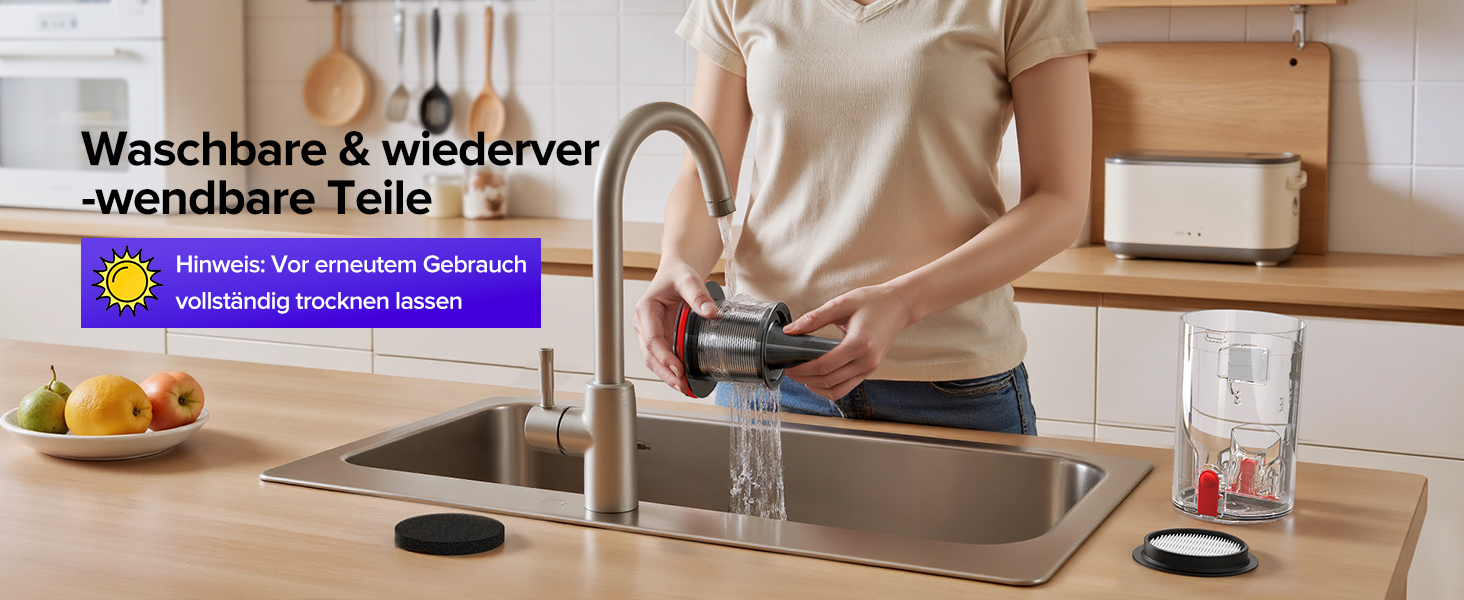 Бездротовий акумуляторний пилосос Lubluelu 550W/50KPa з дисплеєм та антизаплутувальною насадкою, до 50 хвилин роботи, для твердих поверхонь, килимів та шерсті тварин