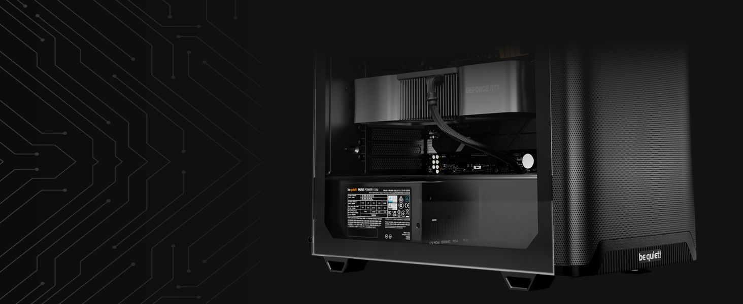 Блок живлення be quiet! Pure Power 13 M 750W, ATX 3.1, 80+ Gold, повністю модульний