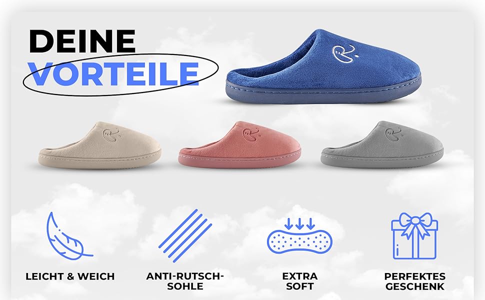 Тапочки домашні жіночі та чоловічі, розмір 35-48, неслизькі для дому та гостей | Виберіть свій колір | Зимові, літні, для дому та вулиці, блакитні, EU 37/38