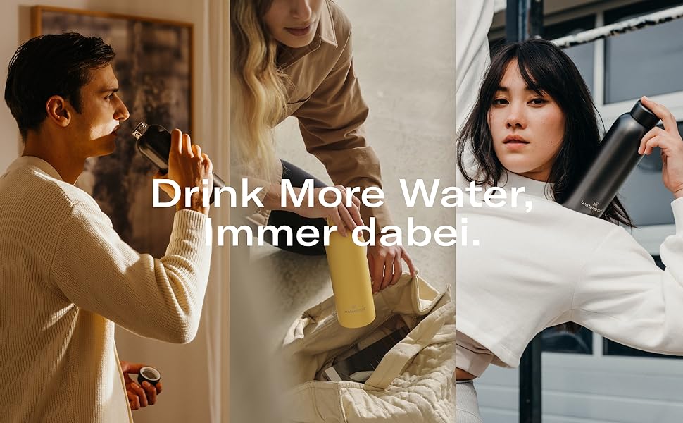 Термос-бутилка waterdrop® 600 мл з нержавіючої сталі, ізольована, герметична, подвійні стінки, зберігає холод 24 год, тепло 12 год, підходить для газованих напоїв, ударостійка