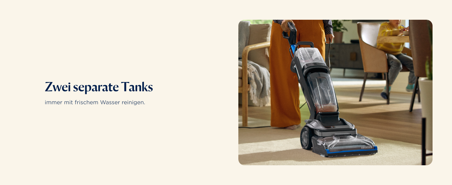 BISSELL Revolution HydroSteam: професійний мийний пилосос для килимів з парою, 1300W, 3670N