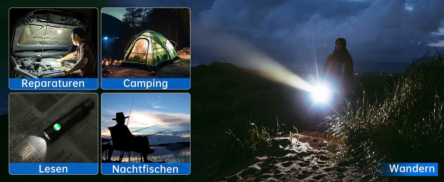 Ліхтар LED Wurkkos FC11-C, 1200 Люмен, USB-C, перезаряджається, 90 CRI, 5000K, магнітний, з акумулятором