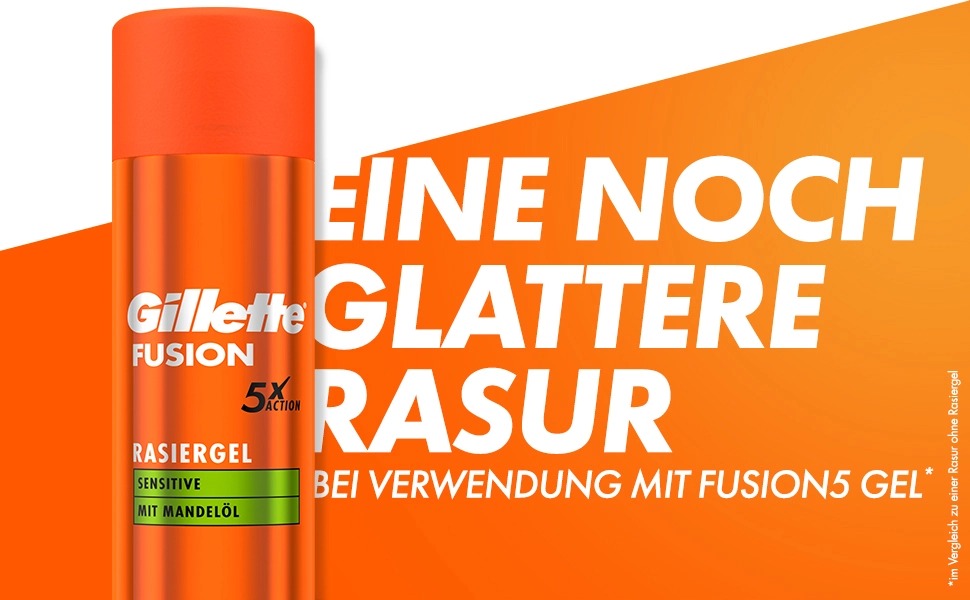 Смінні касети для гоління Gillette Fusion 5 для чоловіків, 24 шт, помаранчеві